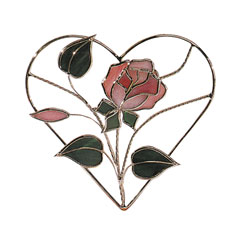 9-1/2 x 10 Iron Heart, Rings and Accessories