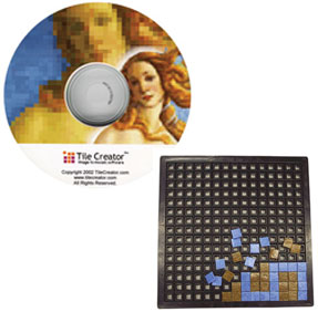 Tile Creator Package with Small Grid, Multi Media