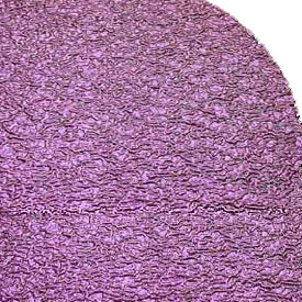 Dichroic Yellow / Purple On Clear Ripple - 1/4 Sheet