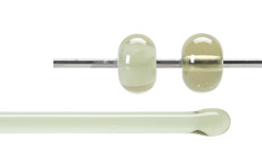 Rhubard Pink/Green Shift Transparent Rodz, Bullseye Transparent Rods