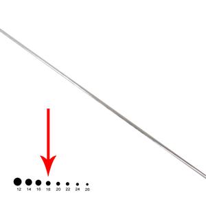 18 Gauge Sterling Silver Round Soft Wire