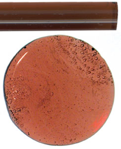 Borocolour Cinnamon Rod, Borosilicate Rods