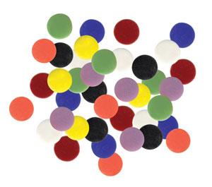 Medium Circle Assortment - 40 Pieces, Shapes Assortments
