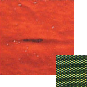 Dichroic Cyan/ Dark Dark Red On Thin Clr Radium - 4x4, Dichroic Squares Clearance