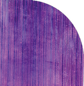 1/4 Sheet Purple On Thin Clear Fibroid - 90 Coe