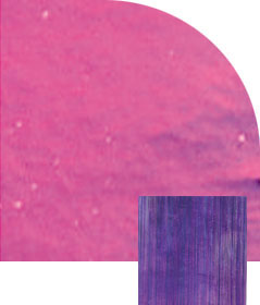 1/4 Sheet Green / Magenta On Thin Clear Fibroid - 90 Coe
