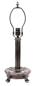 12 footed library lamp base, Medium Bases - Special Order