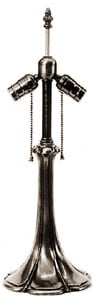 17 trumpet lamp base, Large Bases - Special Order