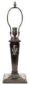 12 mission lamp base, Medium Bases - Special Order