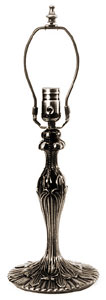 11 art nouveau lamp base, Medium Bases - Special Order