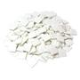 3/4 White Glass Tile - 1 Lb.