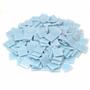 3/4 Light Mediterranean Blue Glass Tile - 1 Lb.