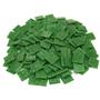 3/4 Dark Green Glass Tile - 1 Lb.