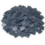 3/4 dark slate glass tile - 1 lb.