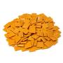 3/4 Light Orange Glass Tile - 1 Lb.