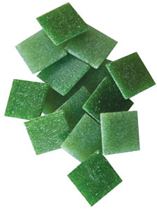 3/4 glass tile green mix - 1 lb., Glass Tile Mixes
