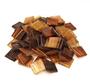 3/4 Glass Tile Gold Streaky Golden Brown Mix - 1/2 Lb.