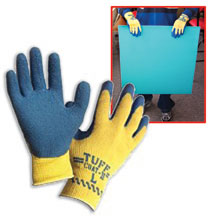 Tuff Coat II Gloves - Large, Safety Supplies