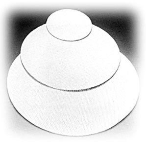 Glastar Felt Polishing Pad for G-15, Grinder Disks
