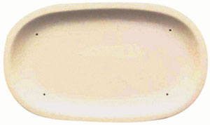 7-1/2 Oval Dish Mold, Special Order Plate & Platter Molds