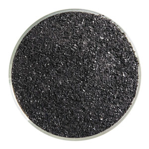 1 lb Stiff Black Opal Frit - Fine, Fine Frit
