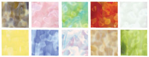 Delphi Studio Mottled Glass Pack, Glass Packs