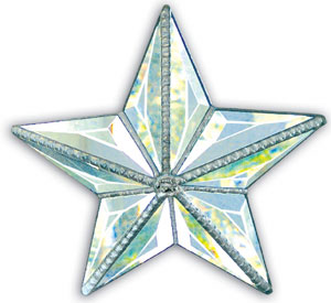 3-D Starfish Bevel Cluster, Specialty Bevels