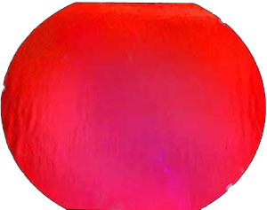 Dichroic Candy Apple Red On Black - Full Sheet, CBS Full Sheet on Standards