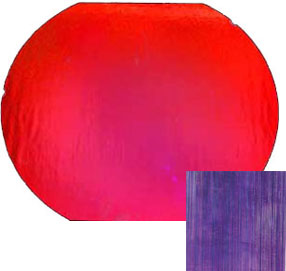 DICHROIC CANDY APPLE RED ON THIN CLEAR FIBROID - FULL SHEET, CBS Full Sheet on Textures