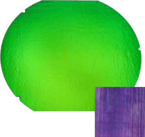 DICHROIC EMERALD ON THIN CLEAR FIBROID - FULL SHEET, CBS Full Sheet on Textures