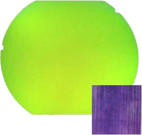 DICHROIC MAGENTA/ GREEN ON THIN CLEAR FIBROID - FULL SHEET, CBS Full Sheet on Textures