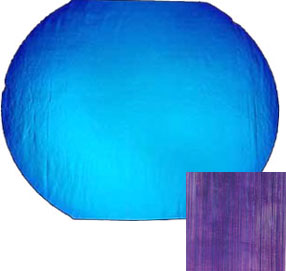 DICHROIC YELLOW/ BLUE ON THIN CLEAR FIBROID - FULL SHEET, CBS Full Sheet on Textures