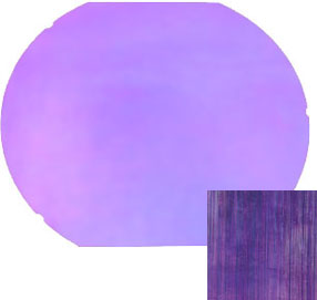 DICHROIC YELLOW/ VIOLET ON THIN CLEAR FIBROID - FULL SHEET, CBS Full Sheet on Textures