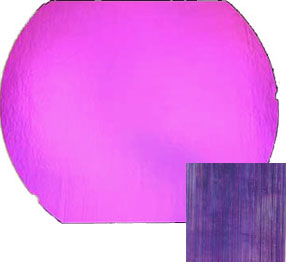 DICHROIC GREEN/ MAGENTA ON THIN CLEAR FIBROID - FULL SHEET, CBS Full Sheet on Textures