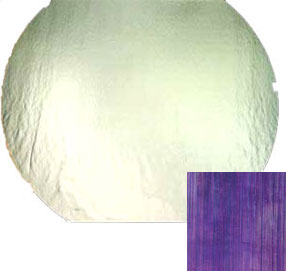 DICHROIC SILVER ON THIN CLEAR FIBROID - FULL SHEET, CBS Full Sheet on Textures