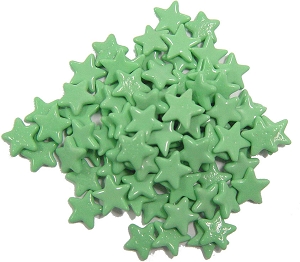 200 Small Green Stars, Special Order Fusible Shapes
