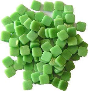 200 Small Green Squares, Special Order Fusible Shapes