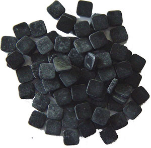 200 Small Black Squares, Special Order Fusible Shapes