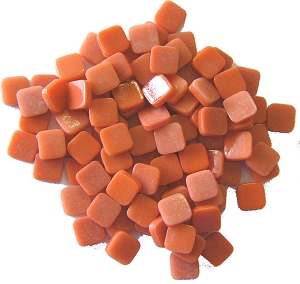 200 Small Orange Squares, Special Order Fusible Shapes