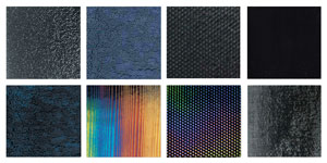 Black Fusible Texture Glass Pack, Glass Packs - 90 COE