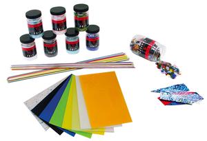 Bullseye Best-Of Starter Glass Pack, 90 COE Fusible Glass Sale