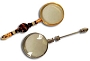 Bead-ready Magnifying Glass - Silver