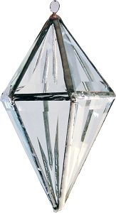 3-d Tear Drop Bevel Cluster