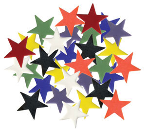 Large Star Assortment - 100 Pieces, Shapes Assortments