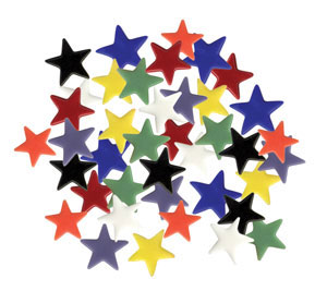 Medium Star Assortment - 150 Pieces, Shapes Assortments