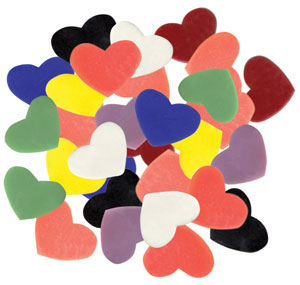 Large Heart Assortment - 100 Pieces, Shapes Assortments