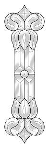 Tulip Bevel Cluster, Traditional - Medium