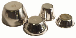 Mini Stainless Steel Candle Cup Mold Set, Fusing Molds Sale