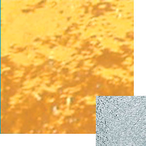 dichroic cyan/ copper on clear granite - 4 x 4, CBS 4x4 on Textures