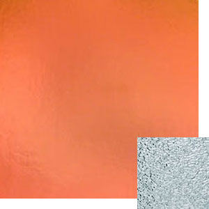 dichroic salmon on clear granite - 4 x 4, CBS 4x4 on Textures